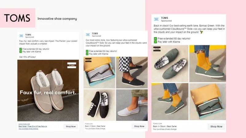 Ad ideas - Toms example