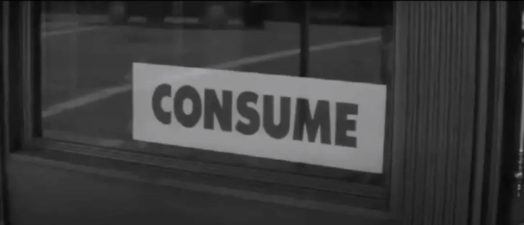consume - funny ad copy example